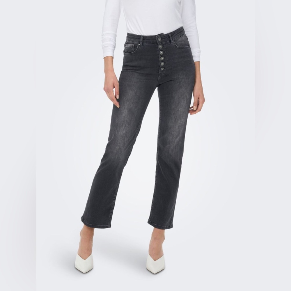 Black Orchid High Rise Charcoal Jeans